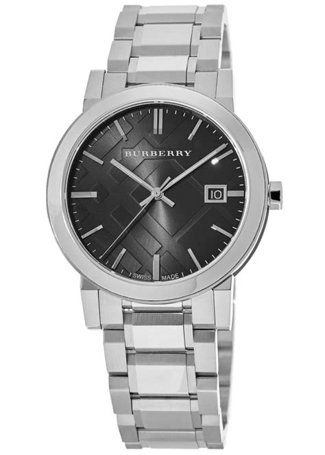 burberry bu9001 battery|Burberry Men's BU9000 Large Check Stainless Steel Bracelet .